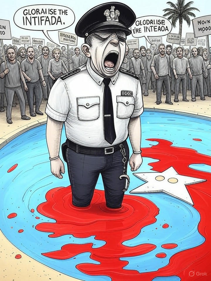 'Intifada' Chants Arrestable Only After Bondi Bloodbath