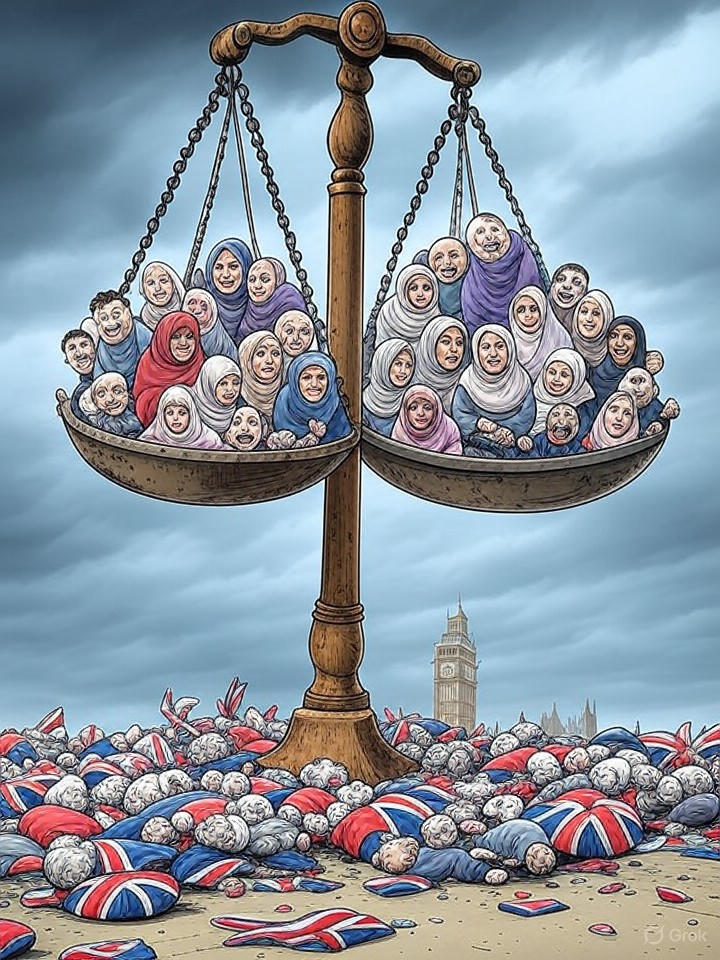 London's Native Population Plummets 48 Points Uncontested