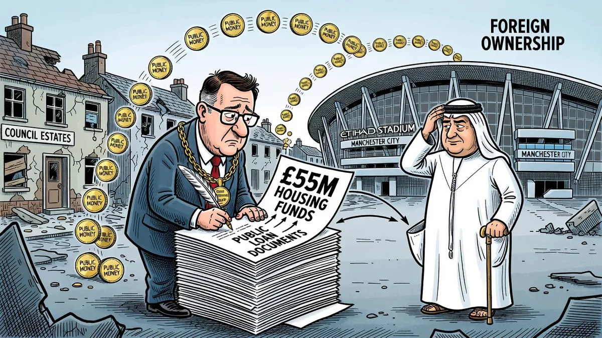 Manchester Public Loans Reached Sheikh Mansour’s Companies