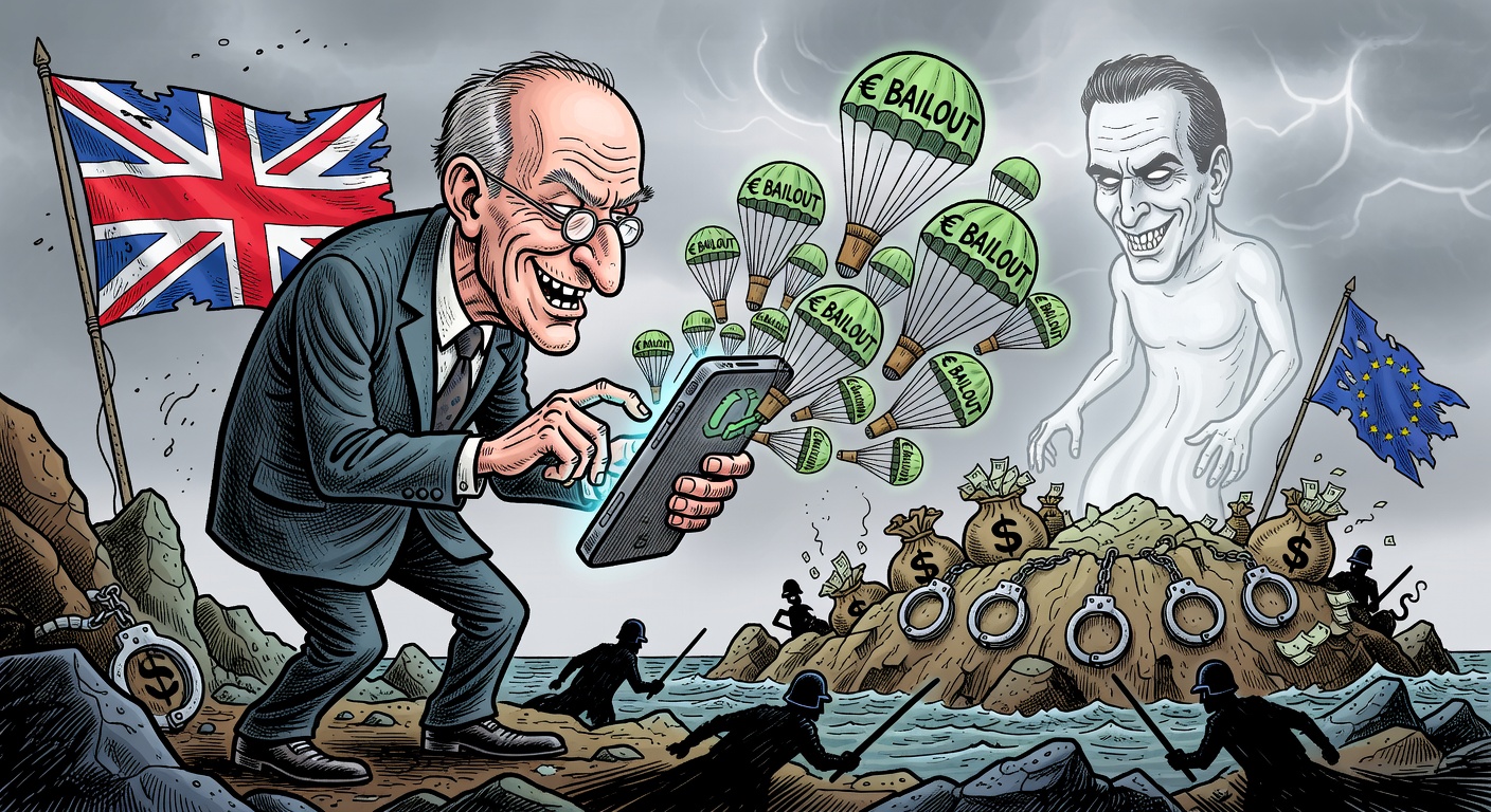 Mandelson Texts Euro Bailout to Epstein Day Before Announcement