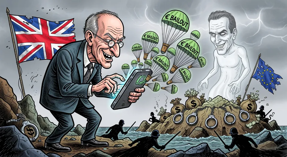 Mandelson Texts Euro Bailout to Epstein Day Before Announcement
