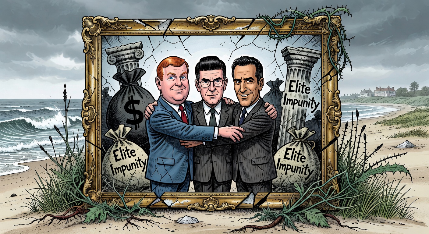 Martha's Vineyard Memento: Andrew, Mandelson, Epstein Fixed in Frame