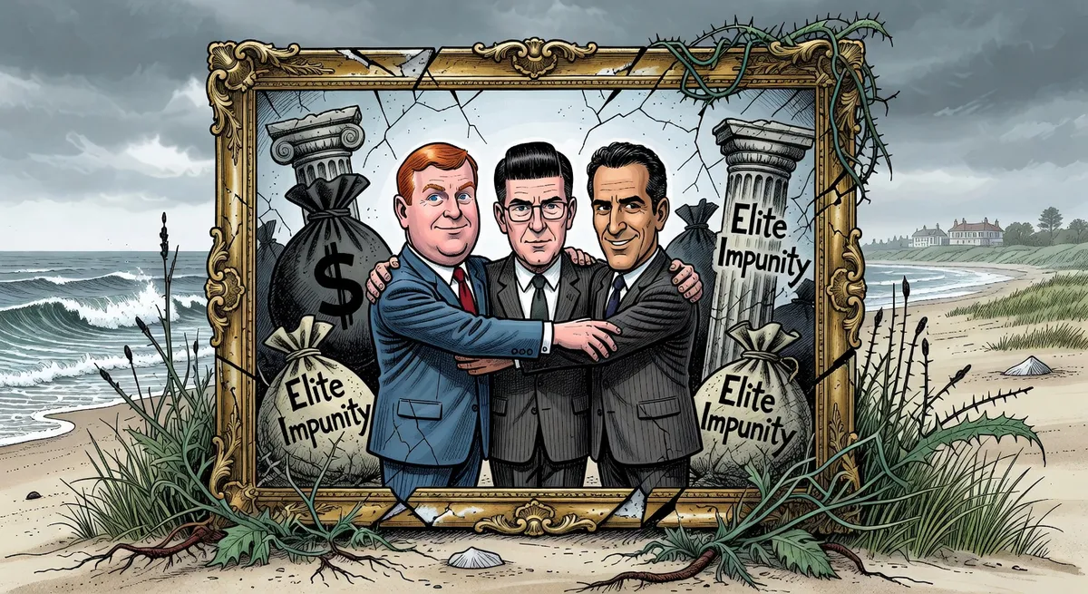 Martha's Vineyard Memento: Andrew, Mandelson, Epstein Fixed in Frame