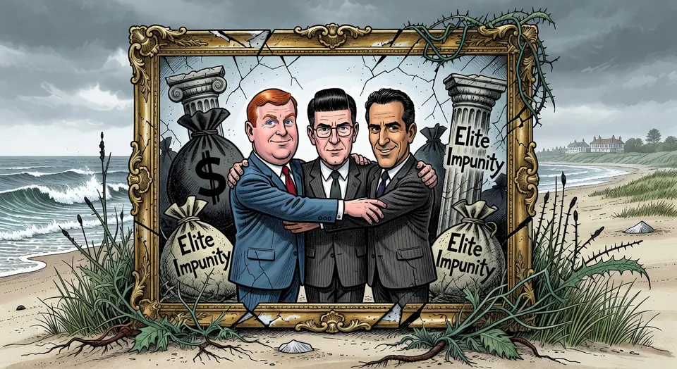 Martha's Vineyard Memento: Andrew, Mandelson, Epstein Fixed in Frame