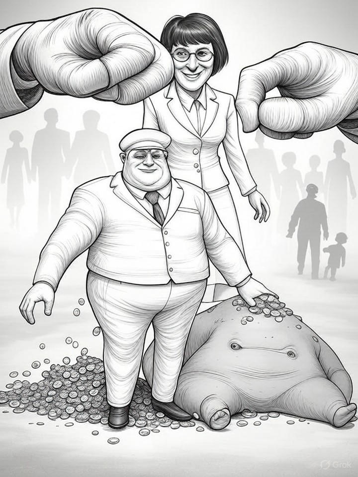 Middle-Class Squeeze Funds Expanding Welfare State