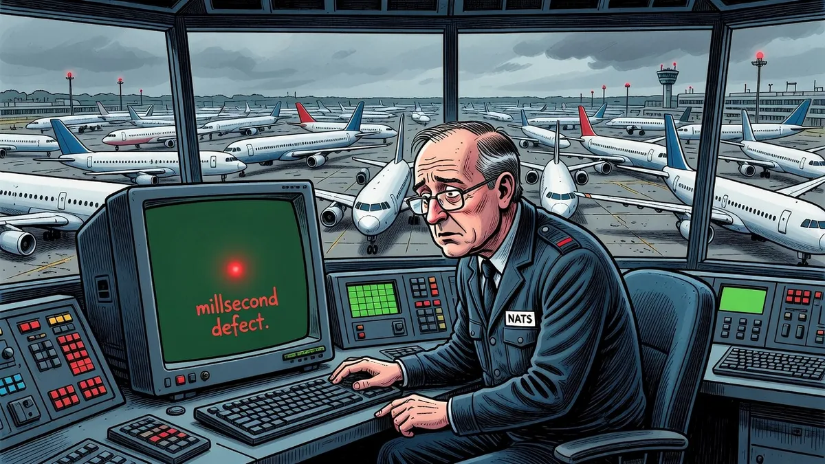 Millisecond Defect Grounds UK Flights for Days