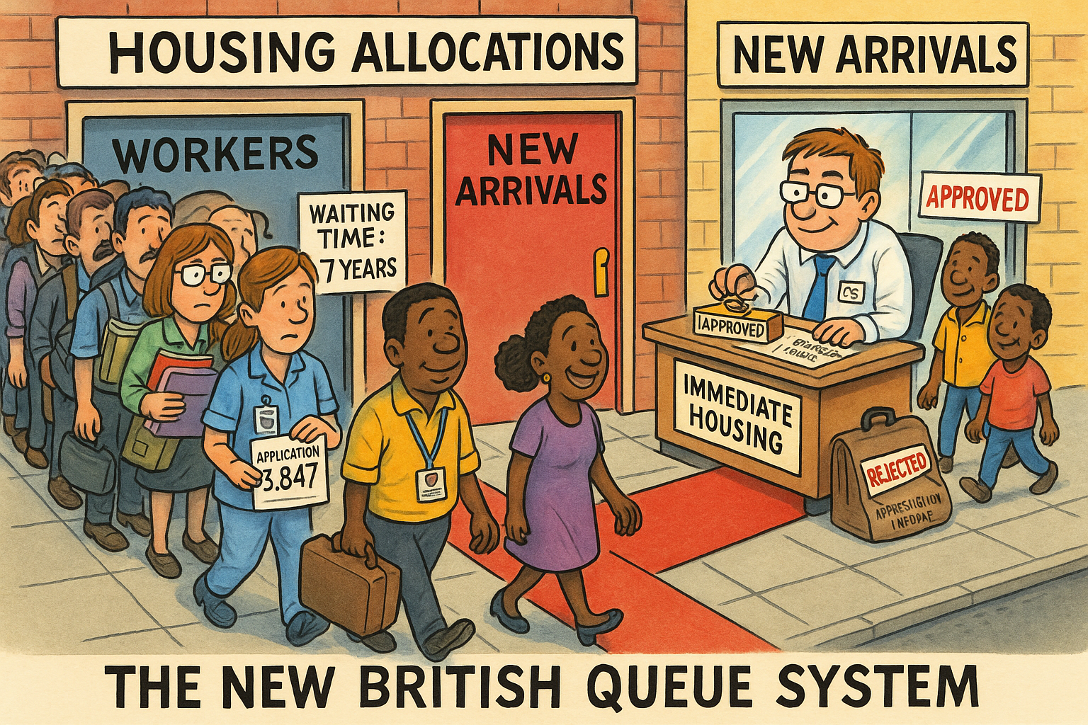 Paying for Your Own Displacement: The New British Social Contract