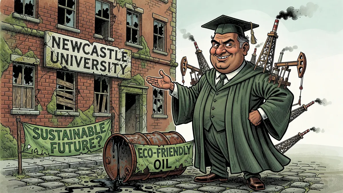 Newcastle University Confers Sustainability Title on Oil Heir
