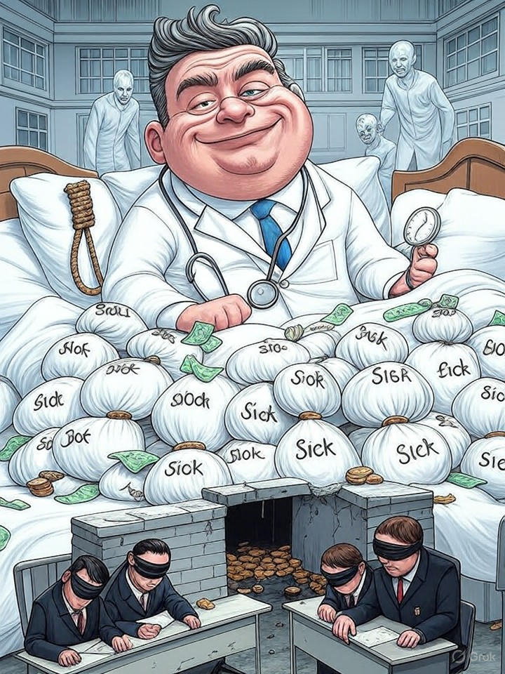 NHS Funds Phantom Doctor Shifts for Three Years