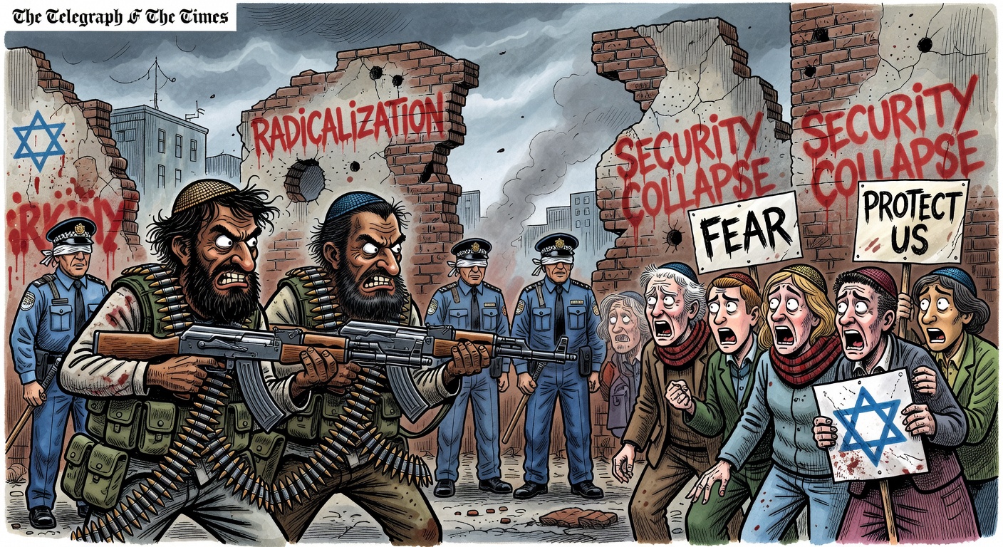 Nine hundred rounds targeted Manchester's Jewish marchers