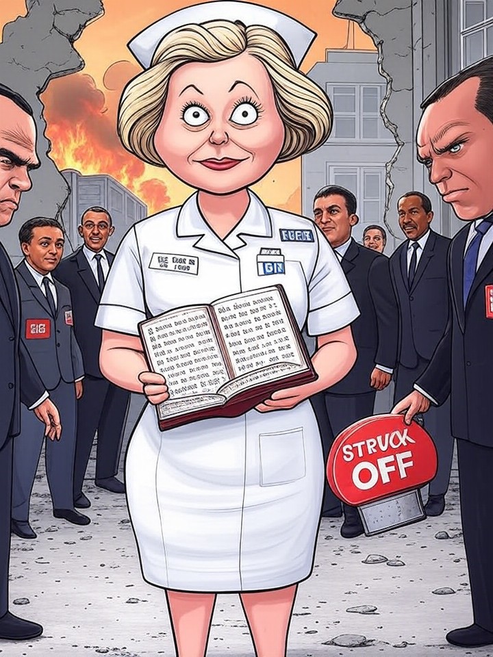 Nurse forfeits register after Bible verse on foreigners