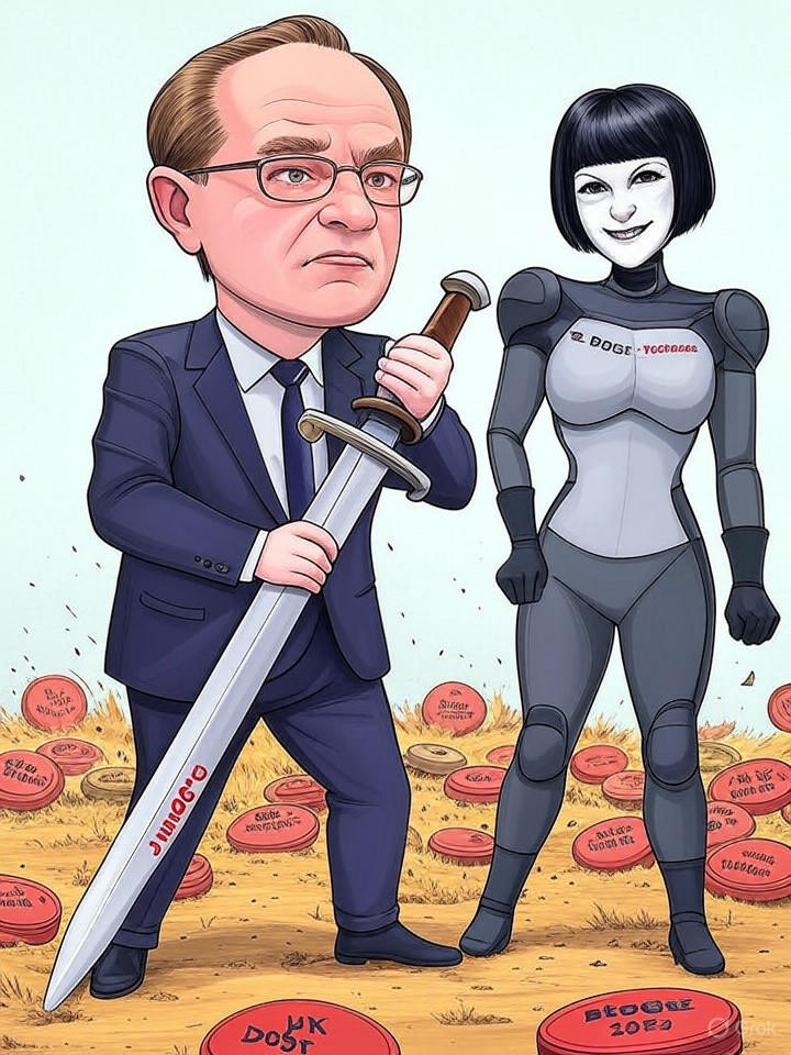 OBR Chair Falls on Junior's Sword