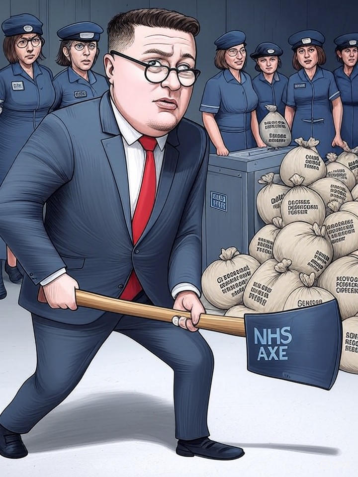 Overspend Funds the NHS Axe