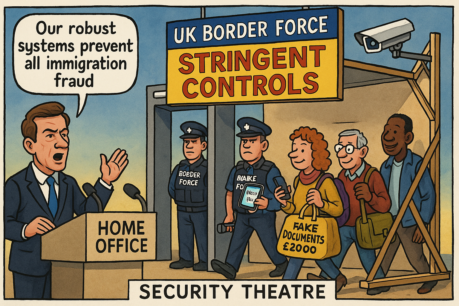 The Immigration System That Exists Only On Paper