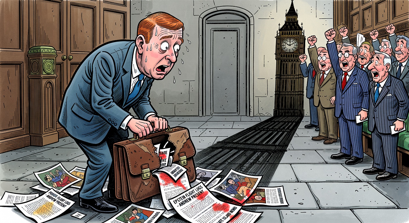 Parliament Votes Out Andrew's Trade Envoy Secrets