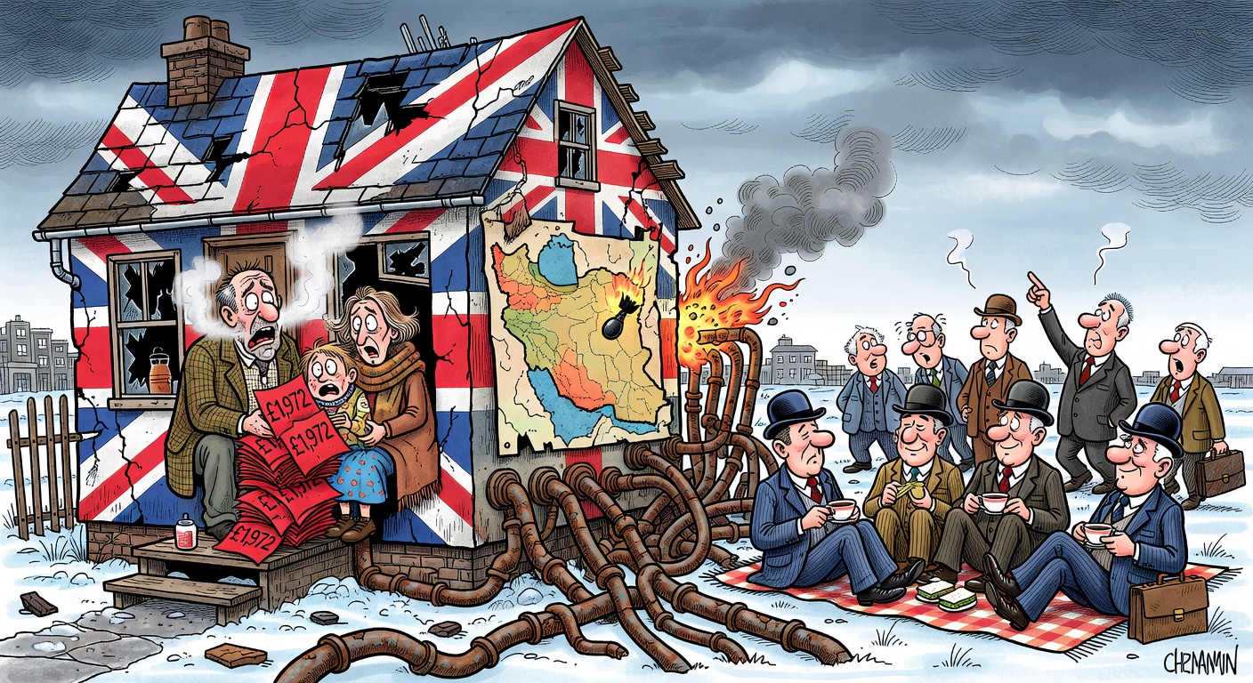 £1,972 Bills Follow Gas Doubling from Iran Strikes