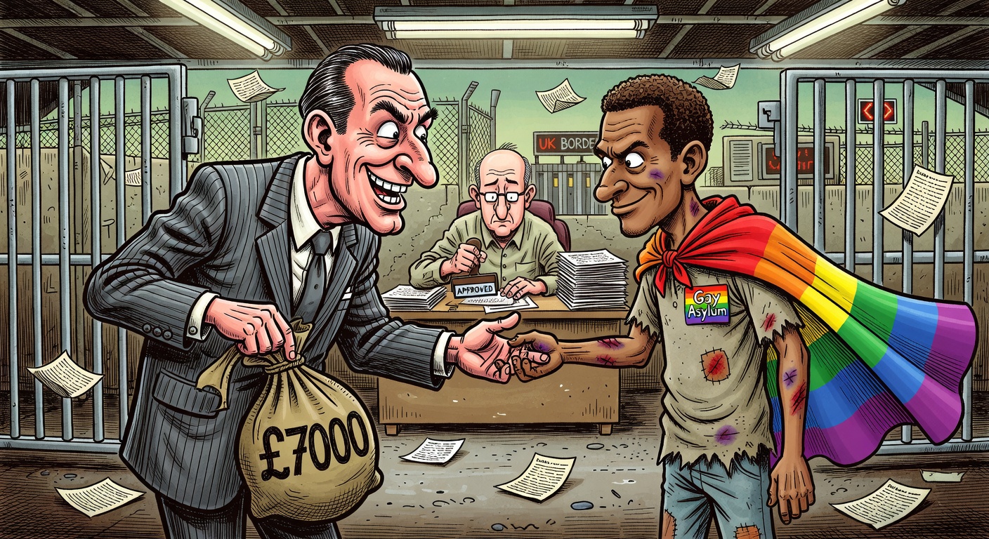 £7,000 Secures Fabricated Gay Persecution