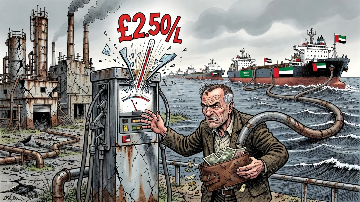 Refinery Shortfall Locks Diesel at Record Price