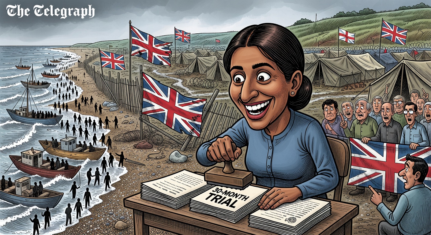 Refugee Status Now on 30-Month Trial