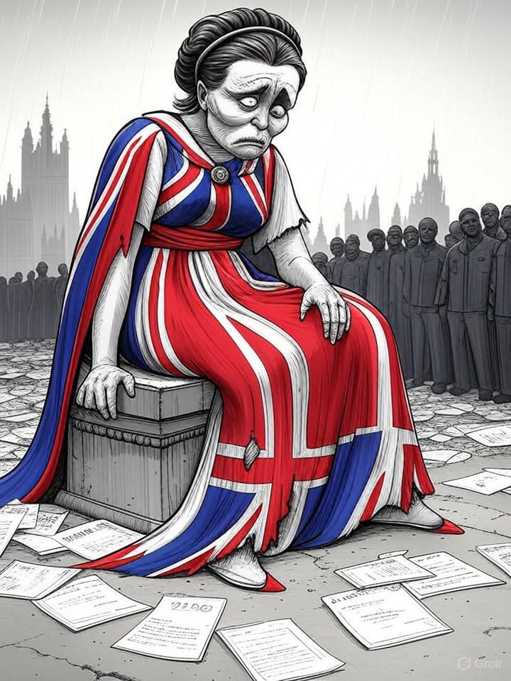 Seventy-Six Percent Forecast Britain's Downward Turn