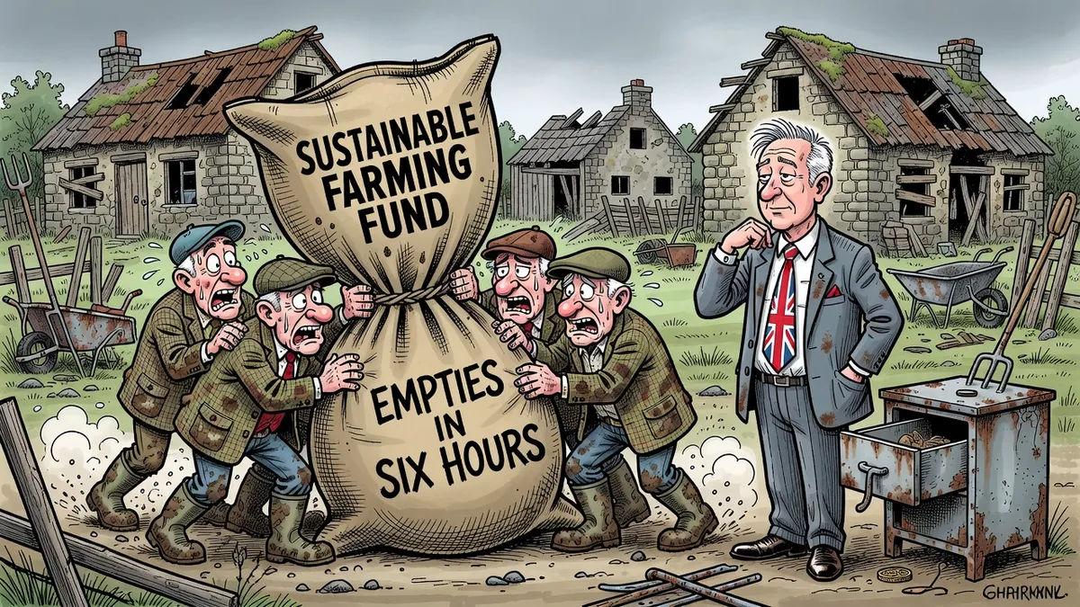Sustainable Farming Cash Exhausts in Six Hours, Shutting Out Thousands
