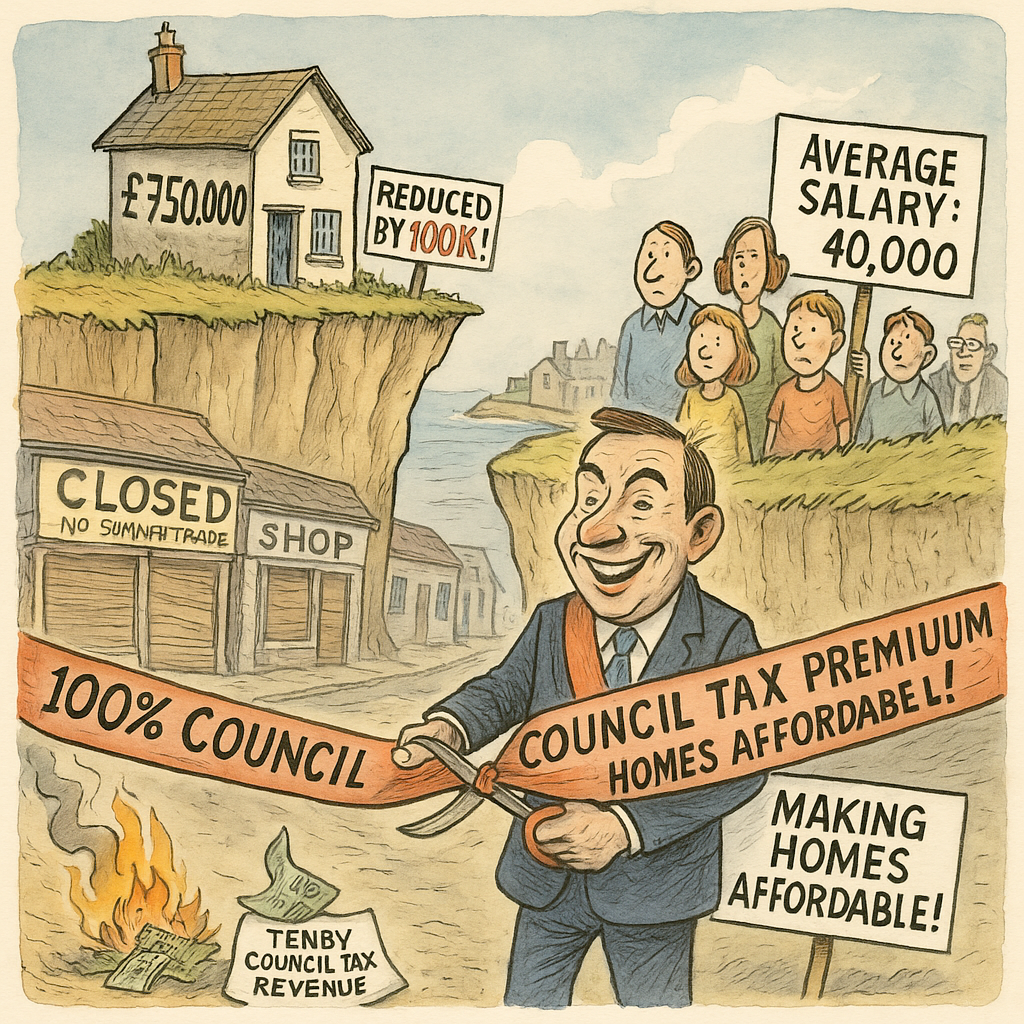 Council Tax War on Second Homes Achieves Precisely Nothing