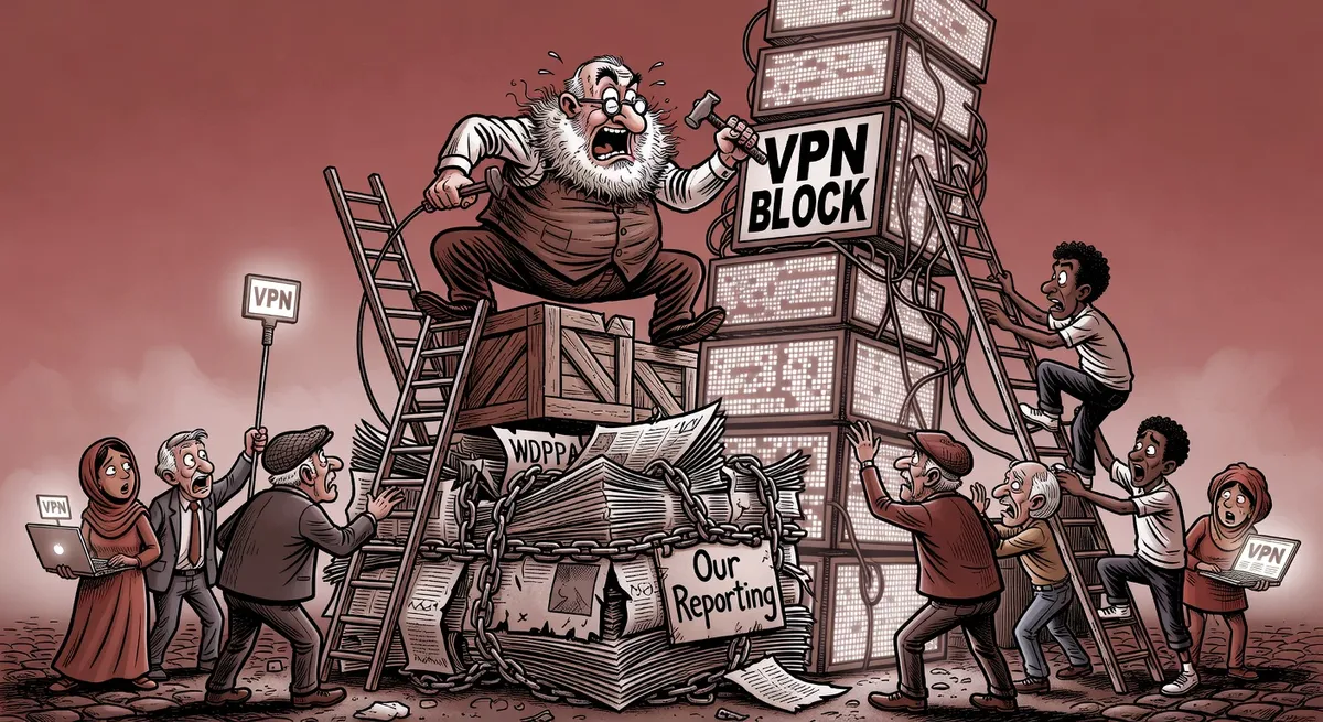Telegraph Erects VPN Barriers to Its Own Reporting