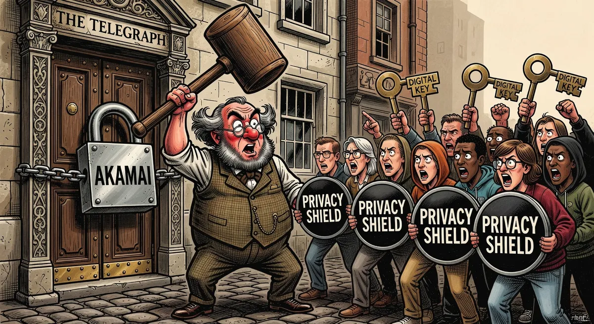 Telegraph's Security Lockout Hits VPN Users
