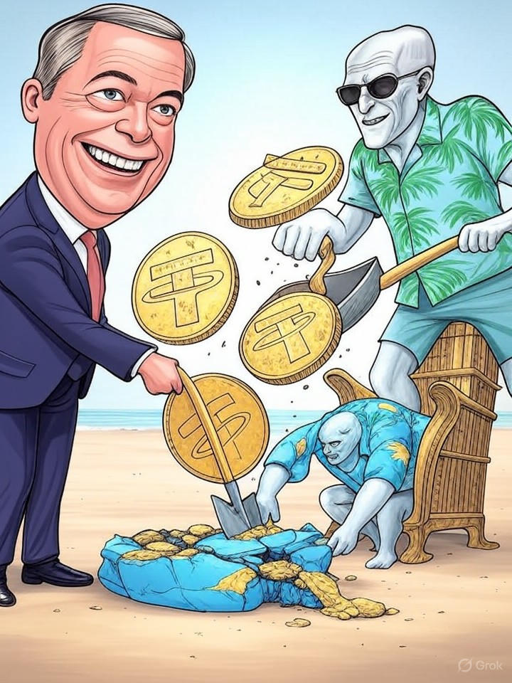 Thai Crypto Magnate Drops £9m on Reform UK