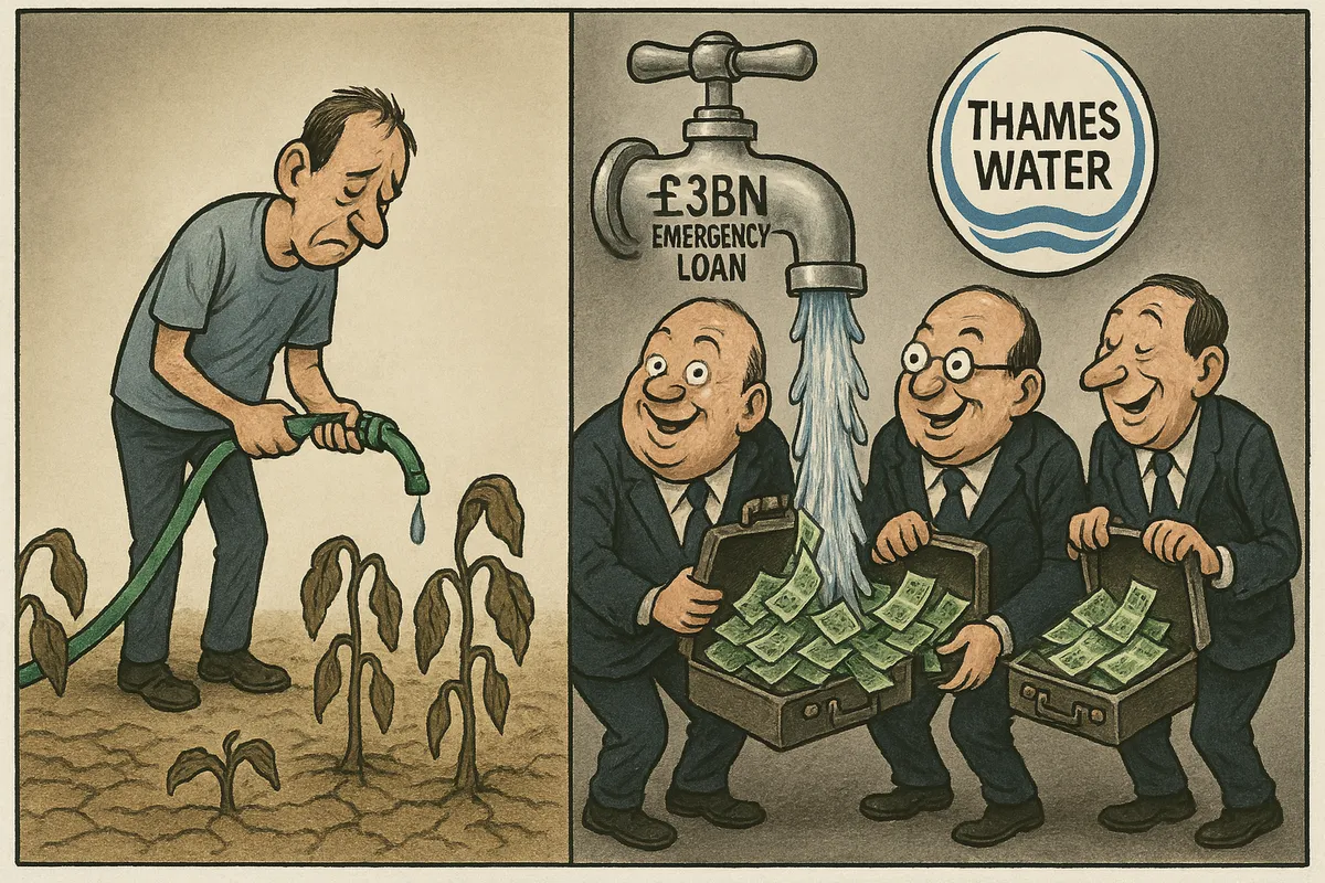 The Anatomy of Extraction: How Thames Water Turned Emergency Aid Into Executive Enrichment