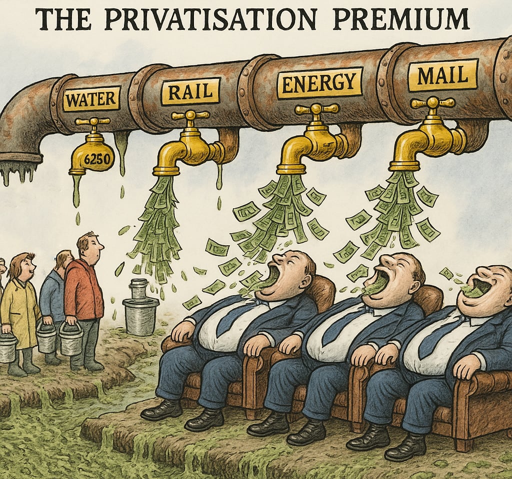 The £200 Billion Extraction: How Privatisation Became Britain's Longest-Running Wealth Transfer