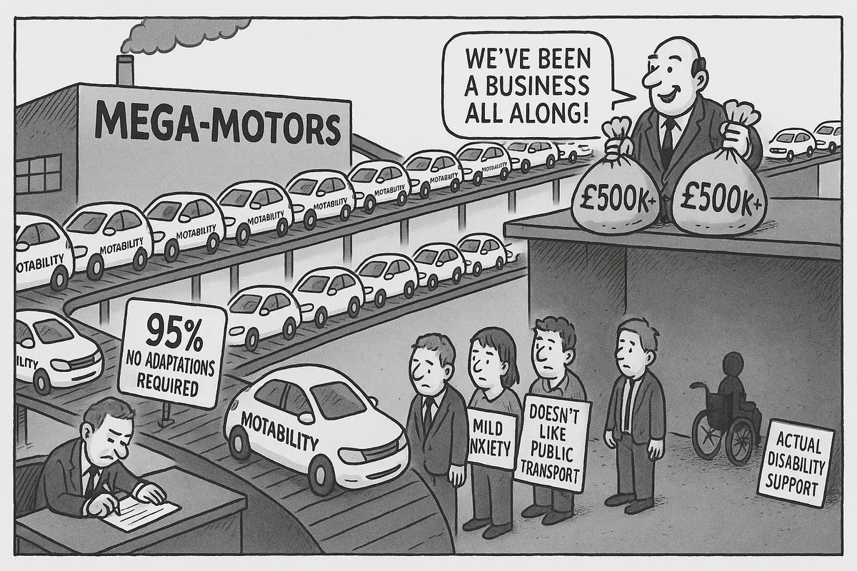 The Motability Machine: When Public Service Becomes Private Profit