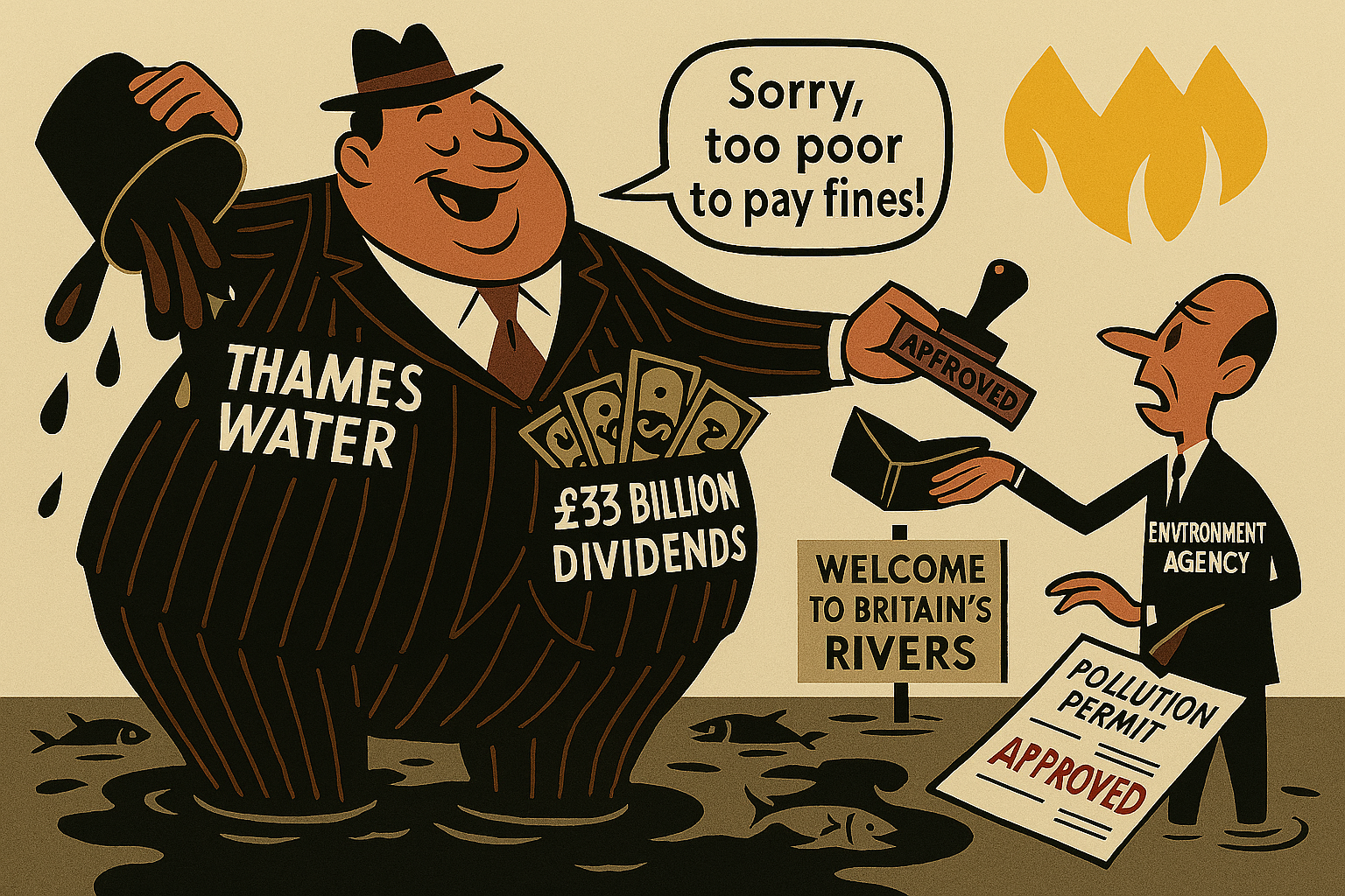 The Sewage State: How England's Water Crisis Exposes Total Institutional Collapse