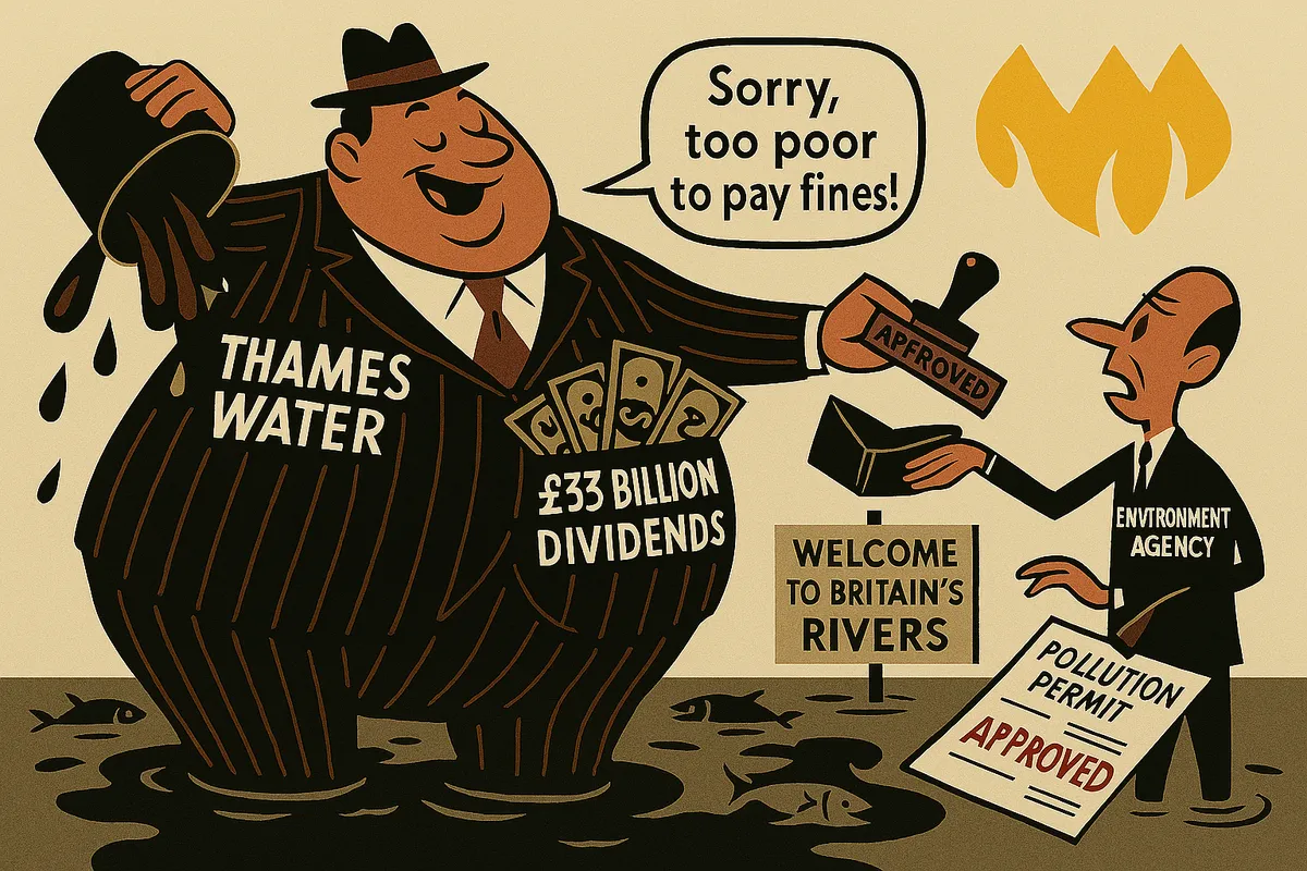 The Sewage State: How England's Water Crisis Exposes Total Institutional Collapse