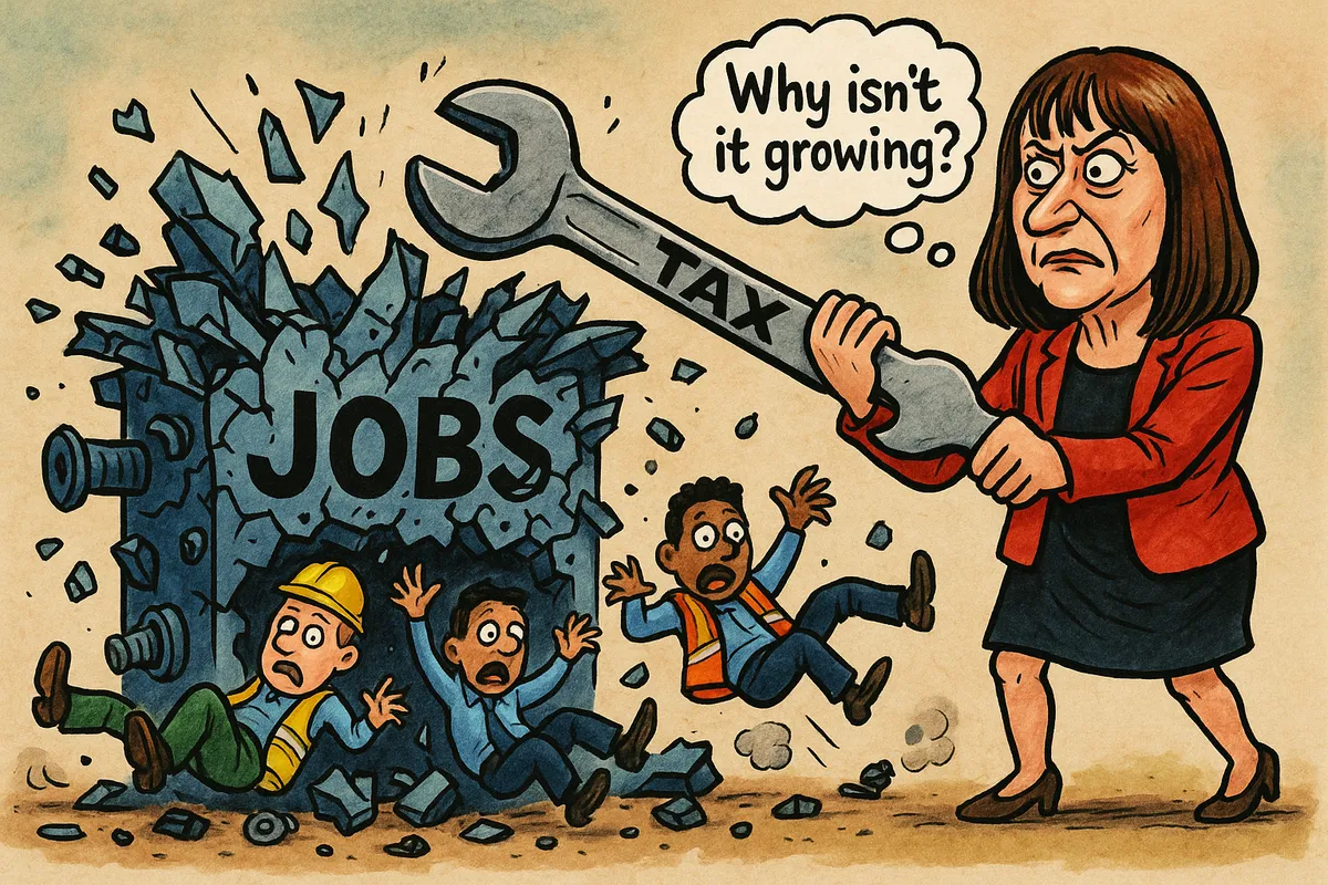 The Tax Death Spiral: How Britain's Government Destroyed Jobs While Promising Growth