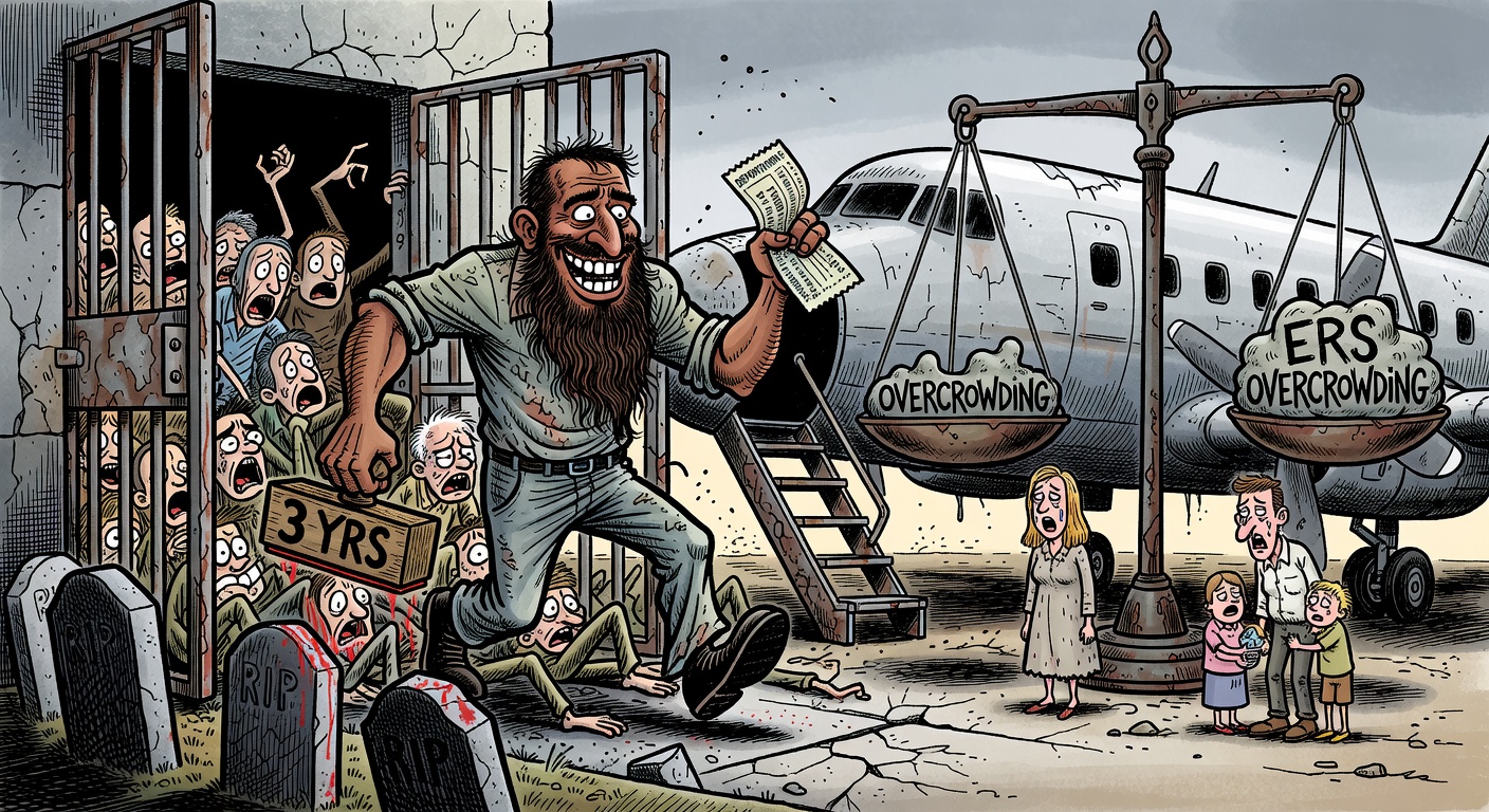 Three Years for Three Deaths