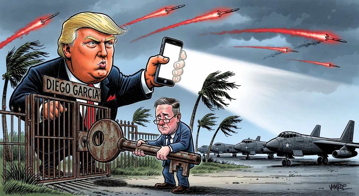 Trump Spotlights Starmer's Diego Garcia Delay