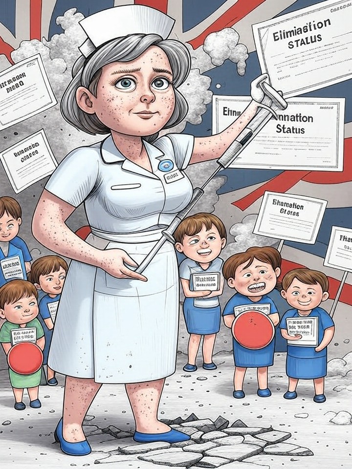 UK forfeits measles elimination for third time since 2016