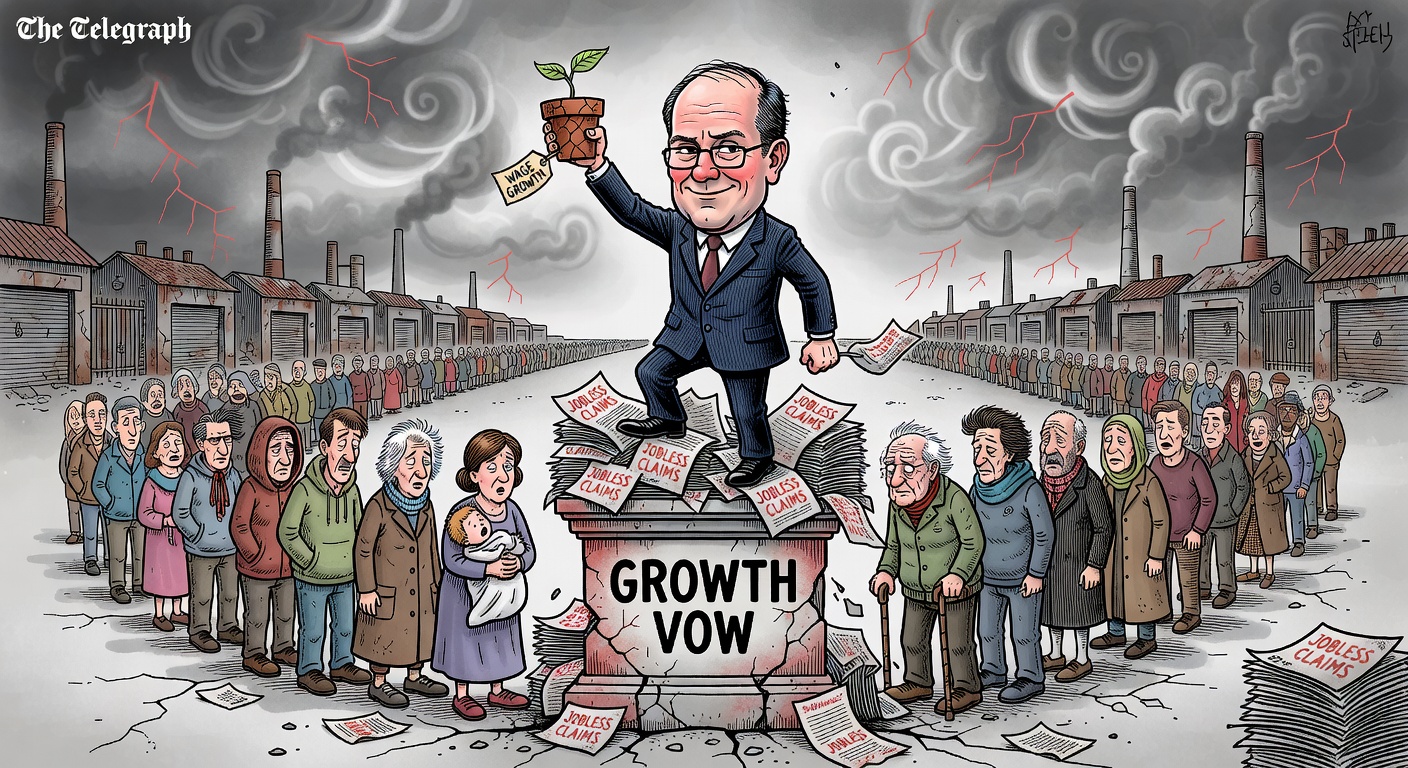 Unemployment Climbs to 5.2% Under Labour's Growth Vow