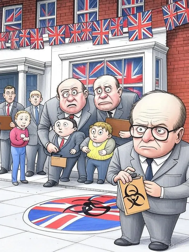 Union Jack Flags Mark Foster Parents as Risks