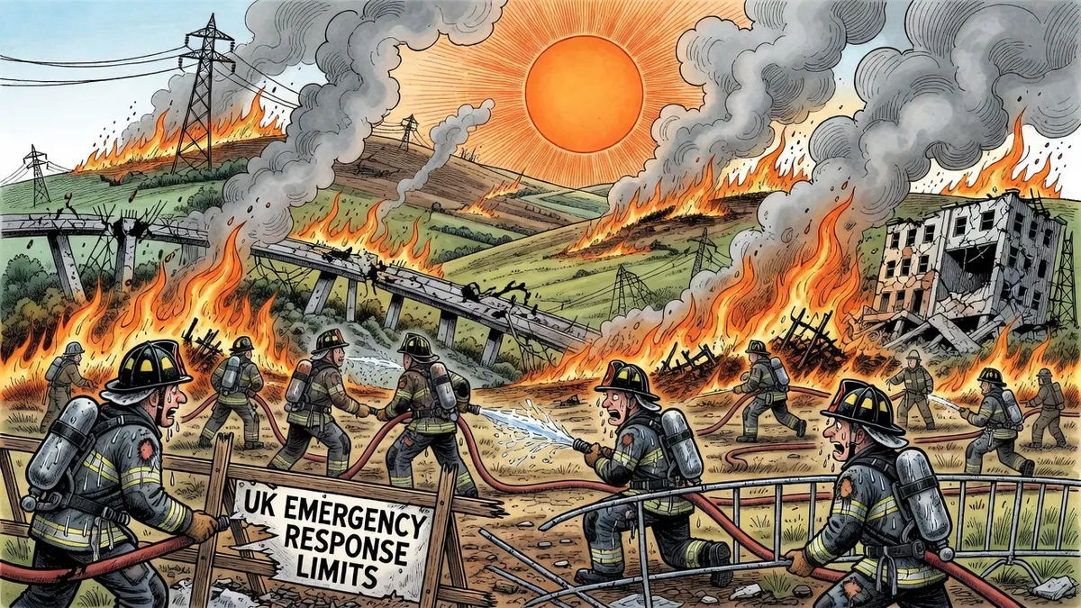 Wildfires Breach Fixed UK Response Limits
