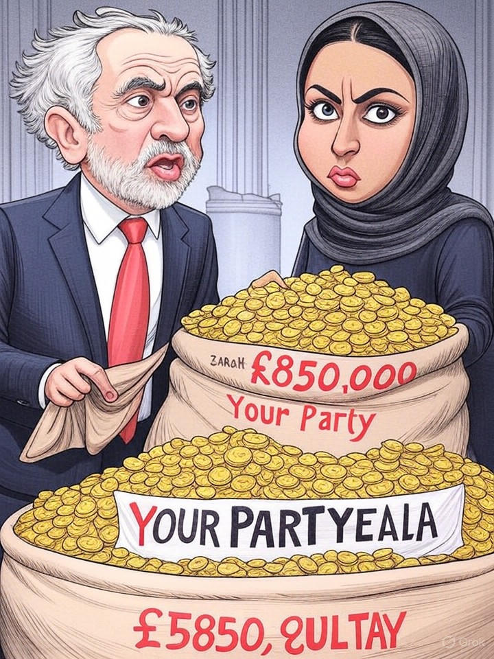 Your Party's Founders Squabble Over £850,000 Before First Steps